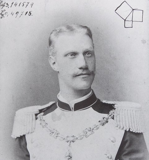 Alfons Prinz von Bayern in Uniform