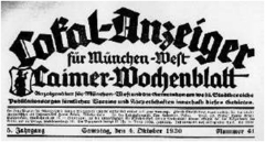 Unterstützen Sie den Historischen Verein Laim!